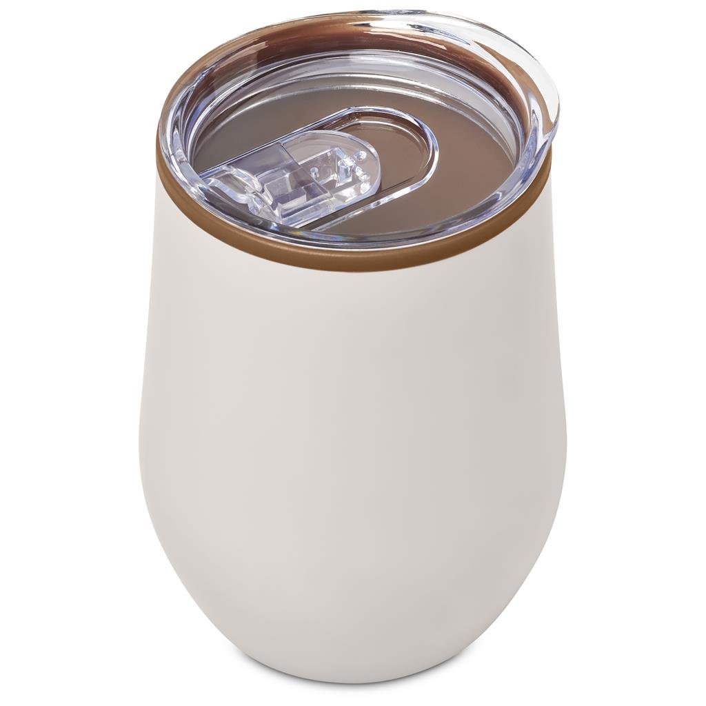 Serendipio Ovolo Stainless Steel & Plastic Double-Wall Tumbler – 350ml
